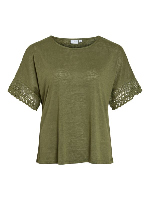 VINULAN O-NECK S/S TOP