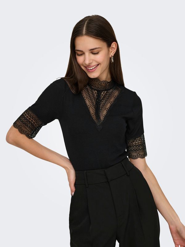 ONLTILDE HIGHNECK S/S TOP JRS NOOS