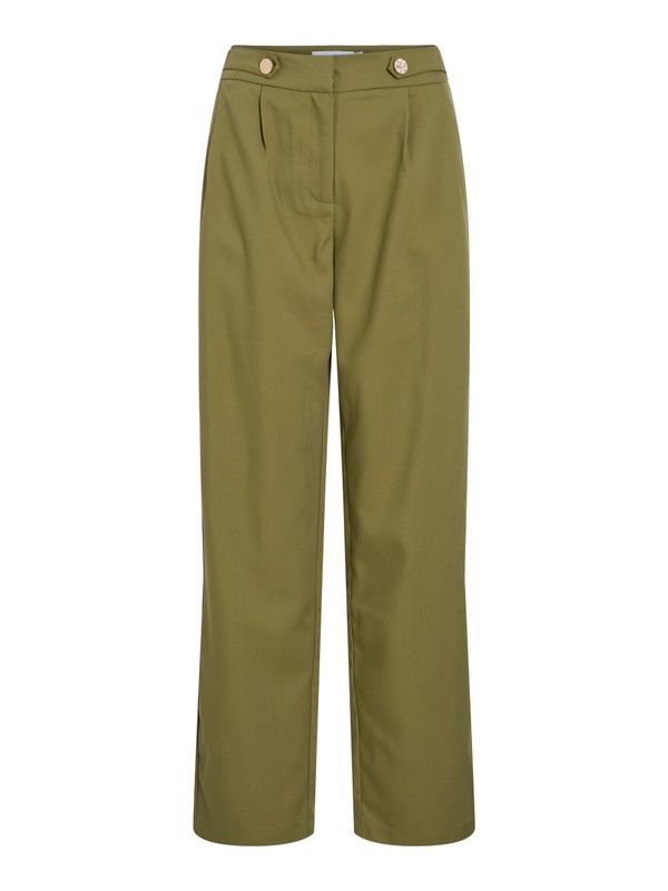 VIELINA HW BUTTON REGULAR FIT PANTS