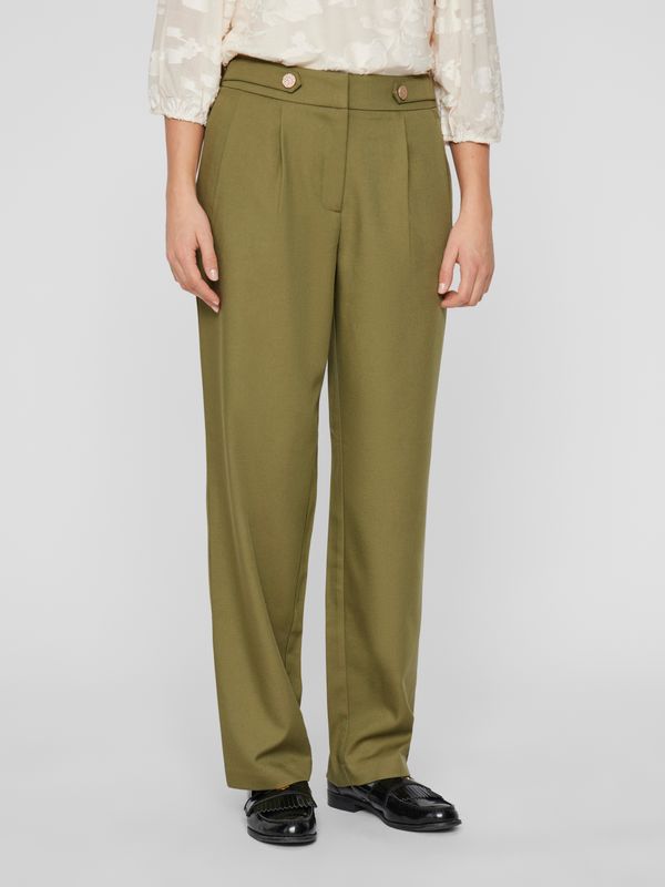 VIELINA HW BUTTON REGULAR FIT PANTS