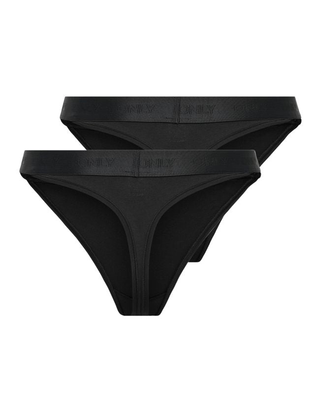 ONLCOOL COTTON THONG 2-PACK ACC