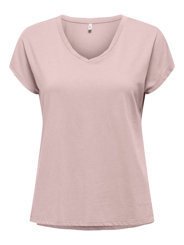 ONLLUCY S/S V-NECK MOSTER TOP BOX JRS