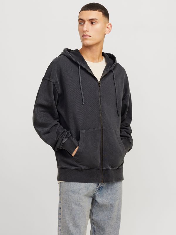 JJECHARGE FADED SWEAT ZIP HOOD NOOS