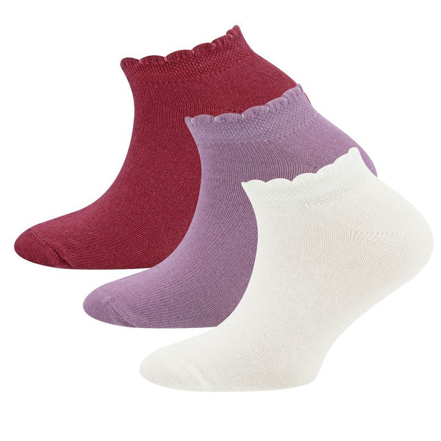 Sneaker 3er Pack Mäusezähnchenrand