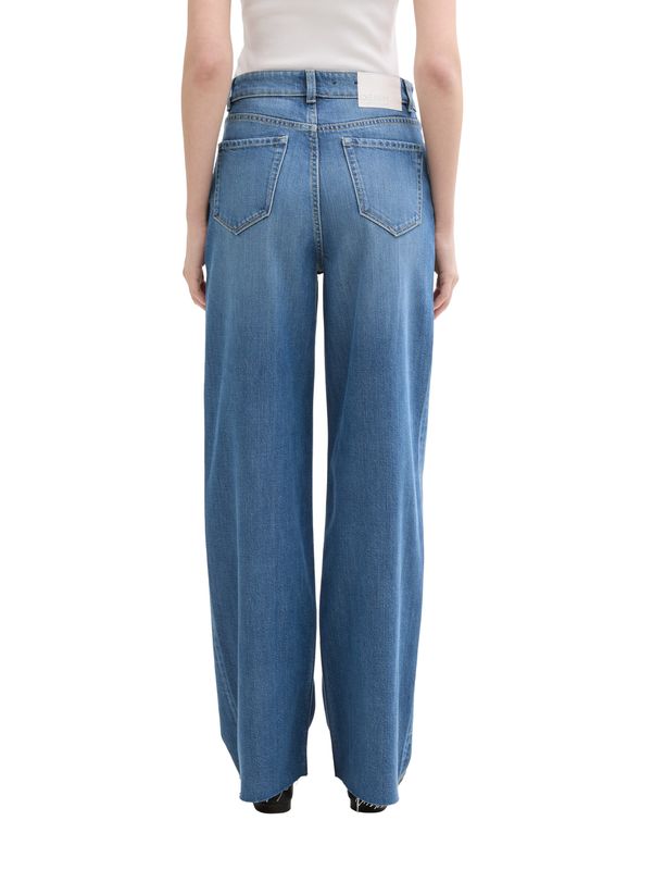 Wide Leg Jeans mit Stretch-Anteil