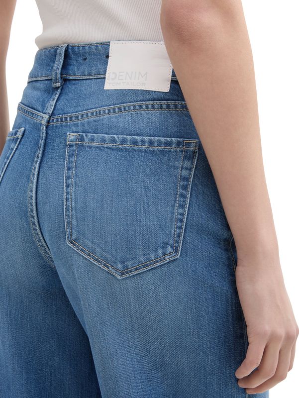 Wide Leg Jeans mit Stretch-Anteil