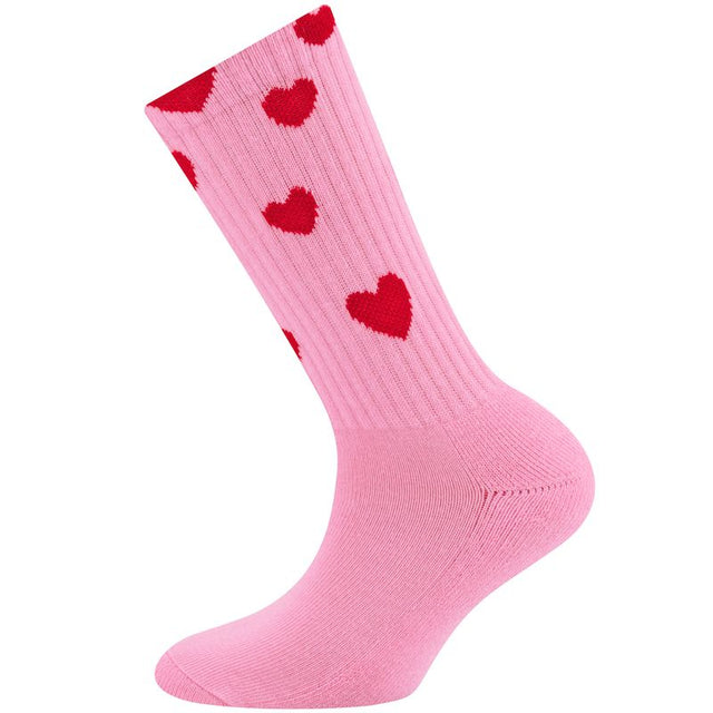 Socken Herzen Pink/Rot