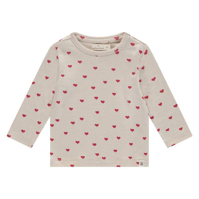 Tiny Story - Baby Longsleeve Herzchen