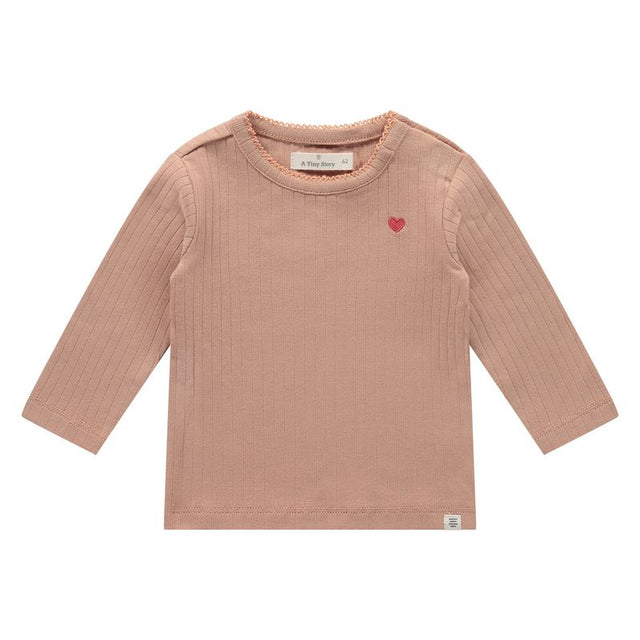 Tiny Story - Baby Longsleeve Herz