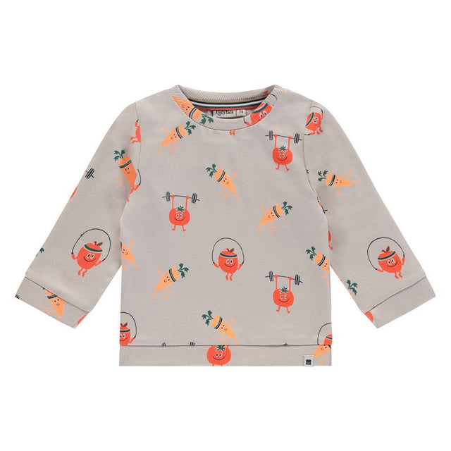 Baby Boys Sweat Shirt Äpfel/Möhren
