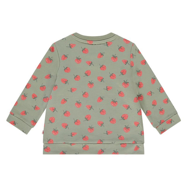 Baby Girls Sweat Shirt Erdbeer/grün