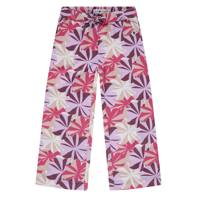 Girls Wide Pants Hawaii Blätter