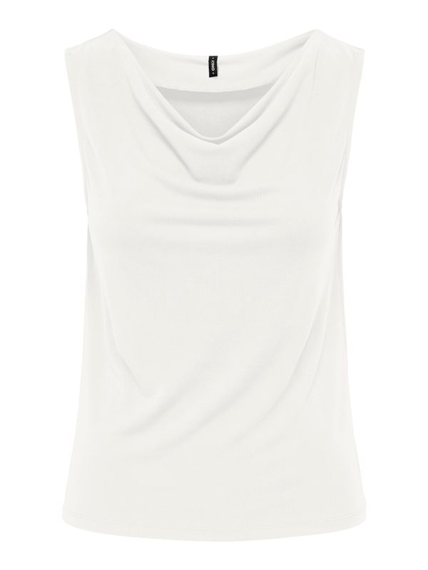 ONLFREE LIFE S/L DRAPING NECK TOP JRS