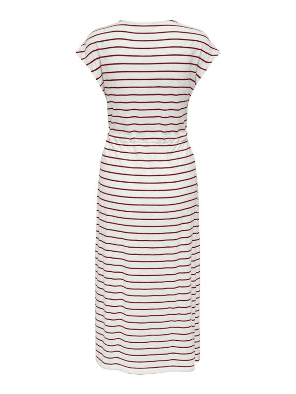 ONLJANA S/S O-NECK DRESS SWT