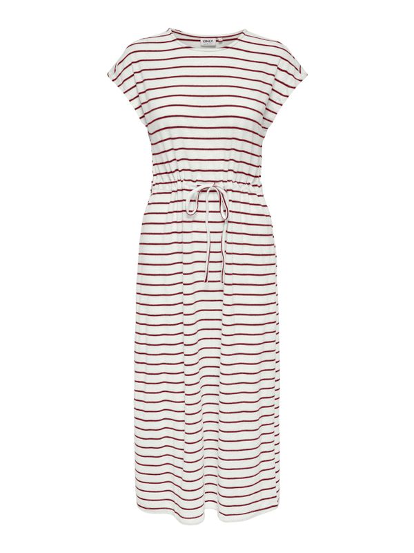 ONLJANA S/S O-NECK DRESS SWT