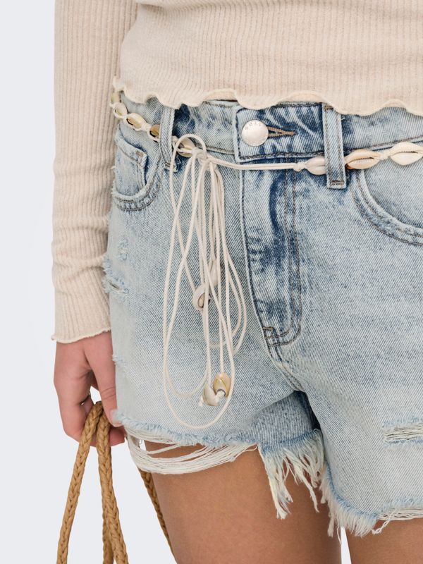 ONLZUMA HW SHELL BELT DNM SHORTS BJ