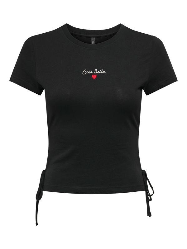 ONLCARLA LIFE S/S DETAIL TOP BOX JRS