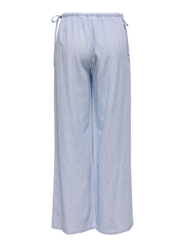 ONLNATA LIFE MW BOW WIDE STRIPE PANT PNT