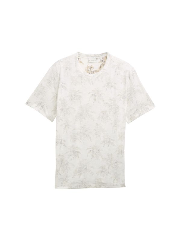T-Shirt mit Palmen-Print