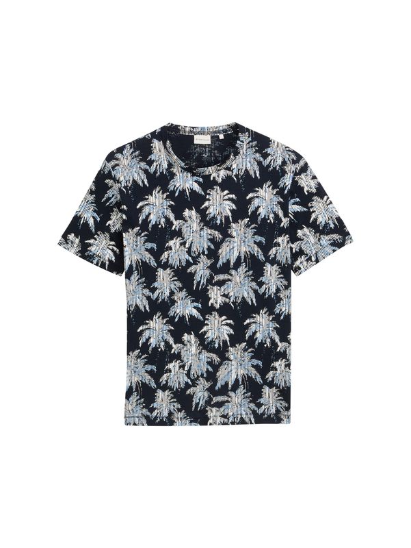 T-Shirt mit Palmen-Print