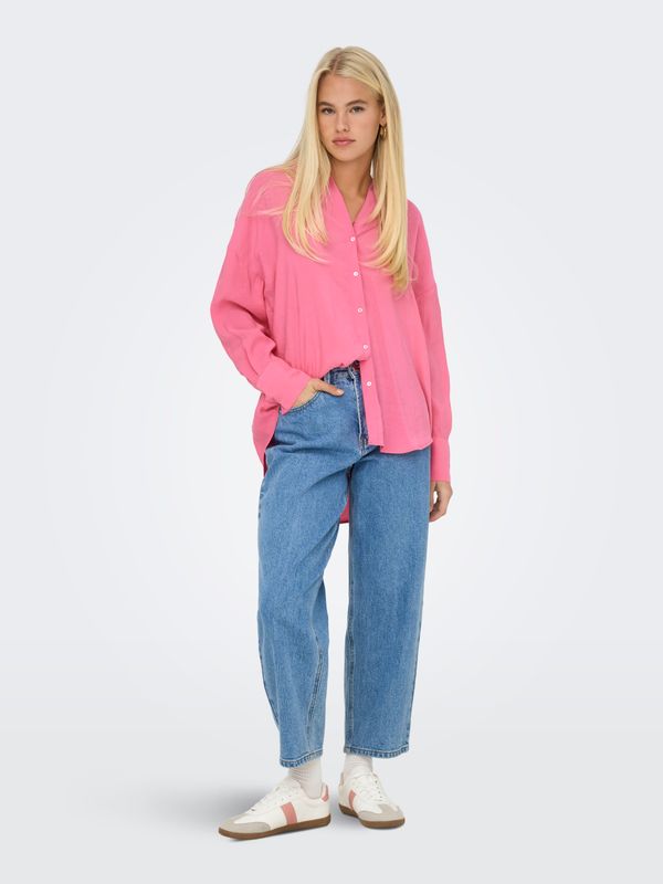 ONLZAZIMA L/S LOOSE SHIRT WVN NOOS