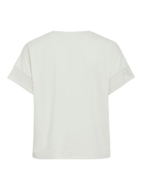 VIZIMA CROCHET O-NECK S/S TOP