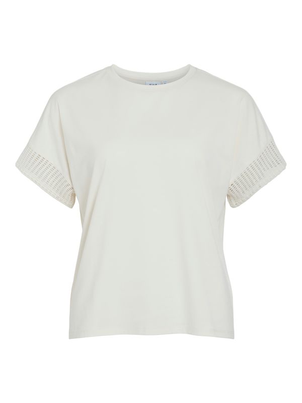 VIZIMA CROCHET O-NECK S/S TOP