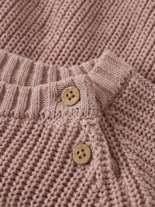 NBFEMLEN EMB LS KNIT LIL