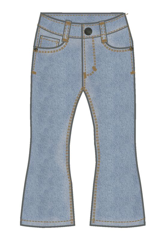 NMFSALLI SLIM BOOT JEANS 2808-SE LIL