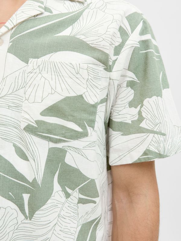 JPRBLUBAHAMAS PRINT RESORT S/S SHIRT LN