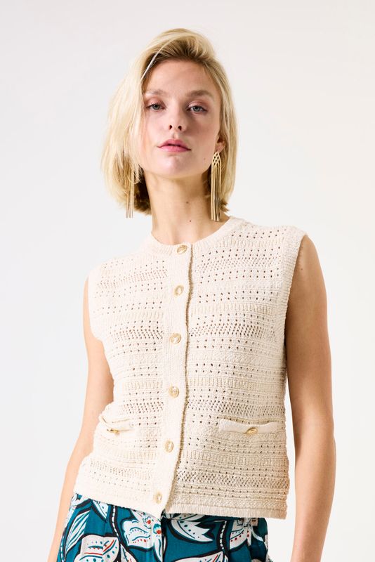 Garcia - Damen Strickweste G50250
