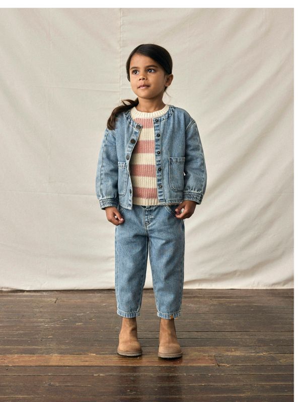 NMFEMLEN LS KNIT STRIPE LIL