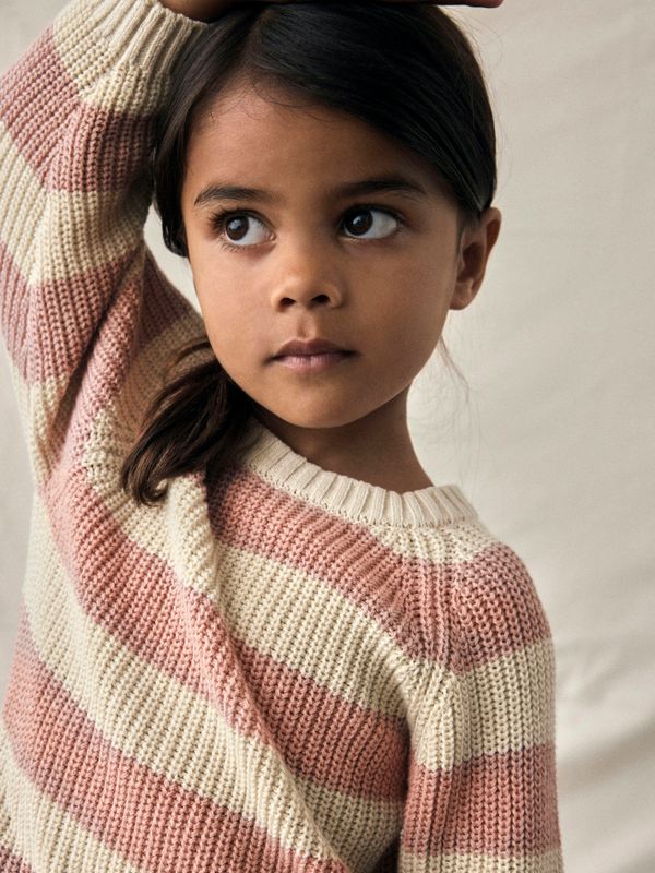 NMFEMLEN LS KNIT STRIPE LIL