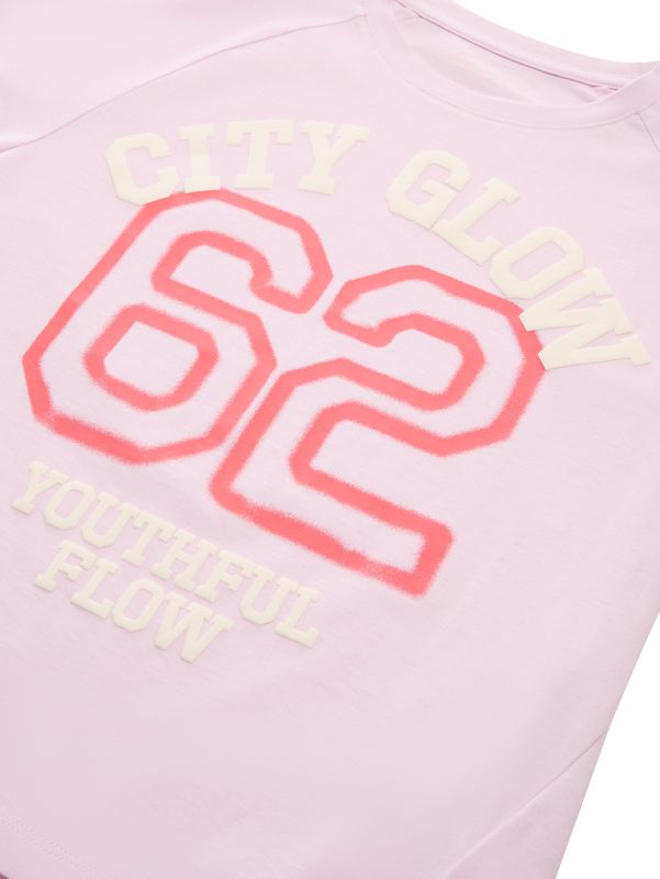 Oversized T-Shirt mit Print