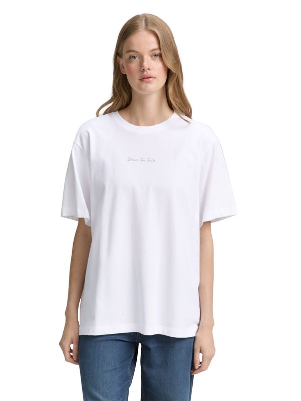 Oversize T-Shirt mit Rückenprint