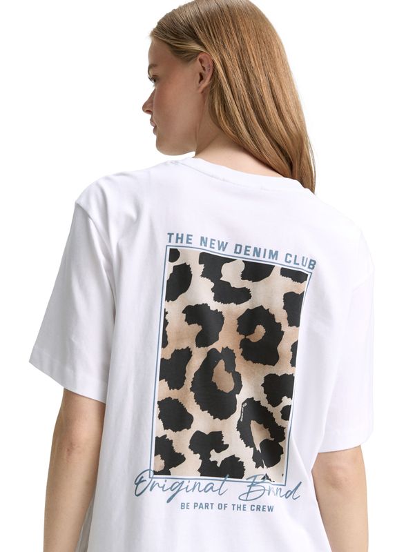 Oversize T-Shirt mit Rückenprint