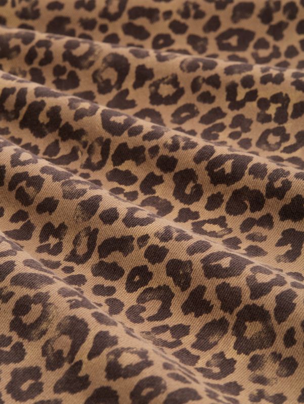 TTLINOU WIDE LEG Jeans mit Leo-Print