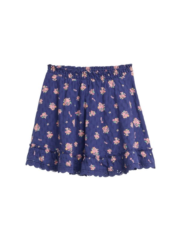 Mini-Rock mit Blumenmuster