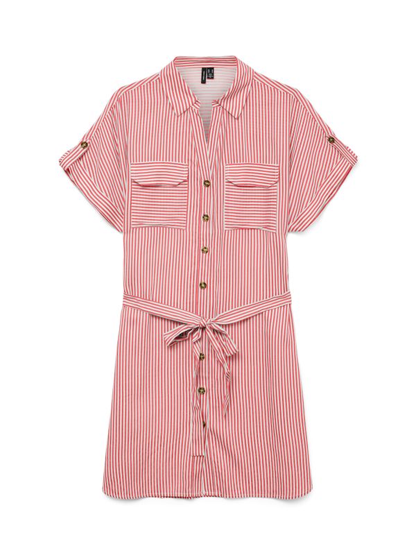 VMBUMPY SS SHORT SHIRT DRESS WVN GA NOOS