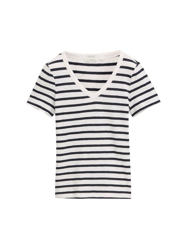 T-Shirt mit V-Ausschnitt