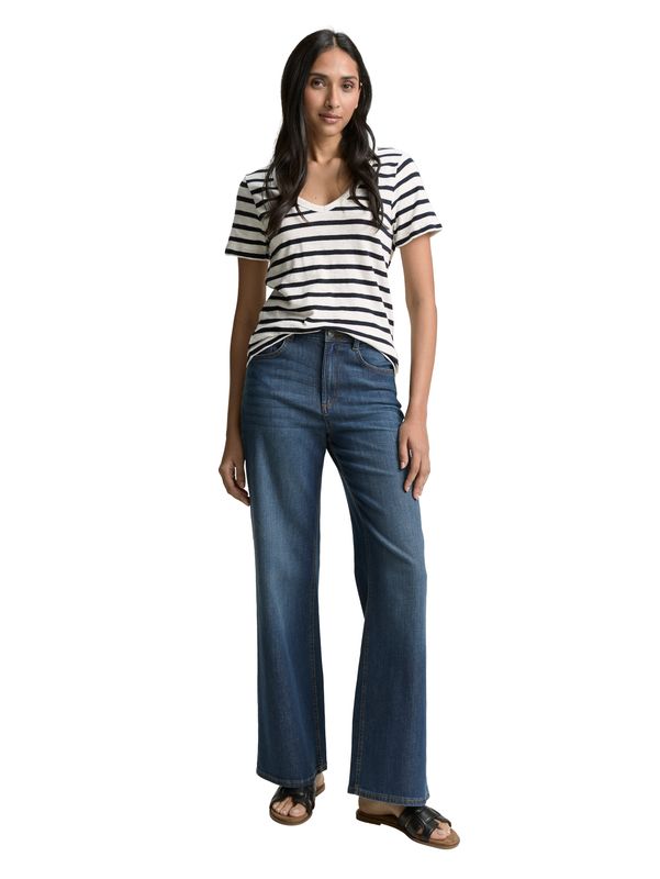 T-Shirt mit V-Ausschnitt