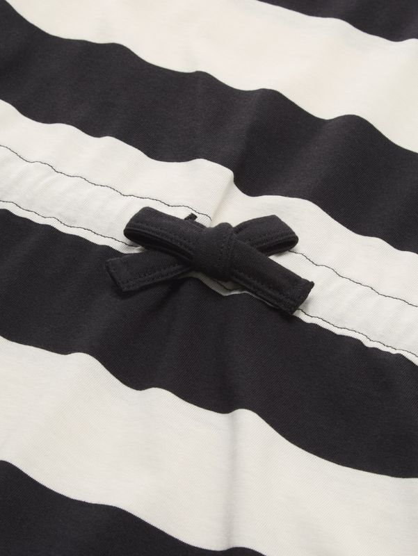 Mini-Kleid mit Streifenmuster