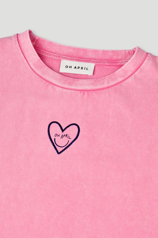 Oh April - BF Shortsleeve Heart