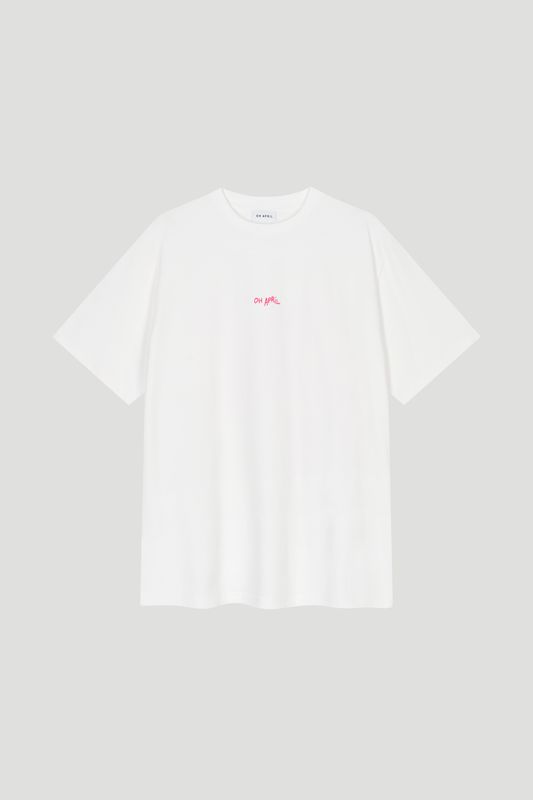 Oh April - BF T-Shirt Summer Party Stripe