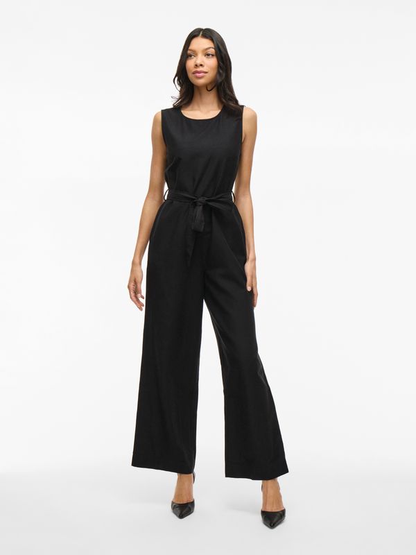 VIPRISILLA O-NECK S/L JUMPSUIT