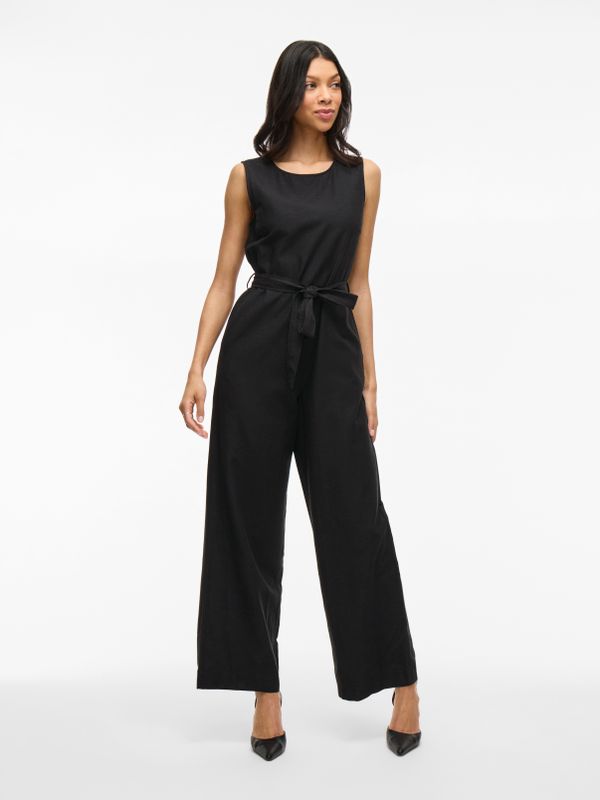 VIPRISILLA O-NECK S/L JUMPSUIT