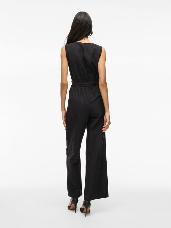 VIPRISILLA O-NECK S/L JUMPSUIT
