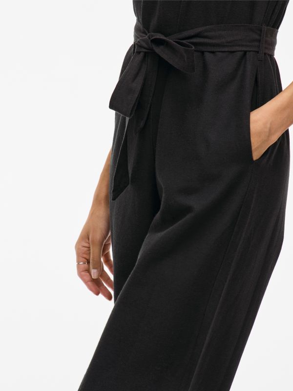 VIPRISILLA O-NECK S/L JUMPSUIT