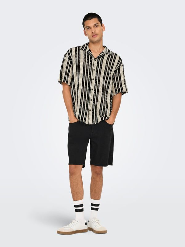 ONSDANI CROCHET SS SHIRT