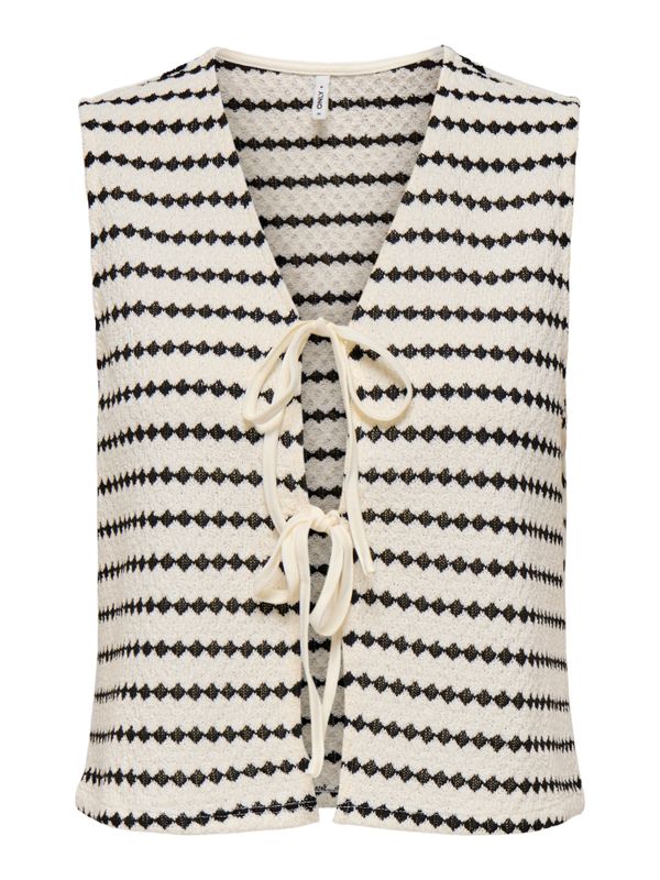 ONLEVA S/L SHORT STRIPE VEST JRS